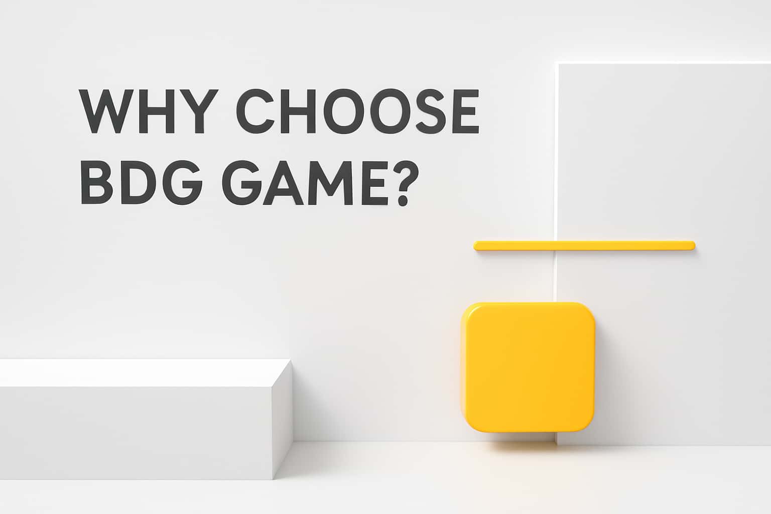 Why Choose BDG Game? Interface
