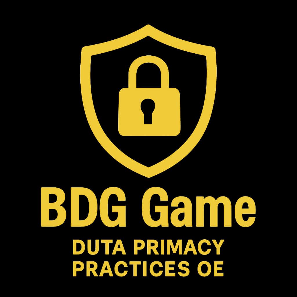 Icon representing data privacy practices at BDG Game.